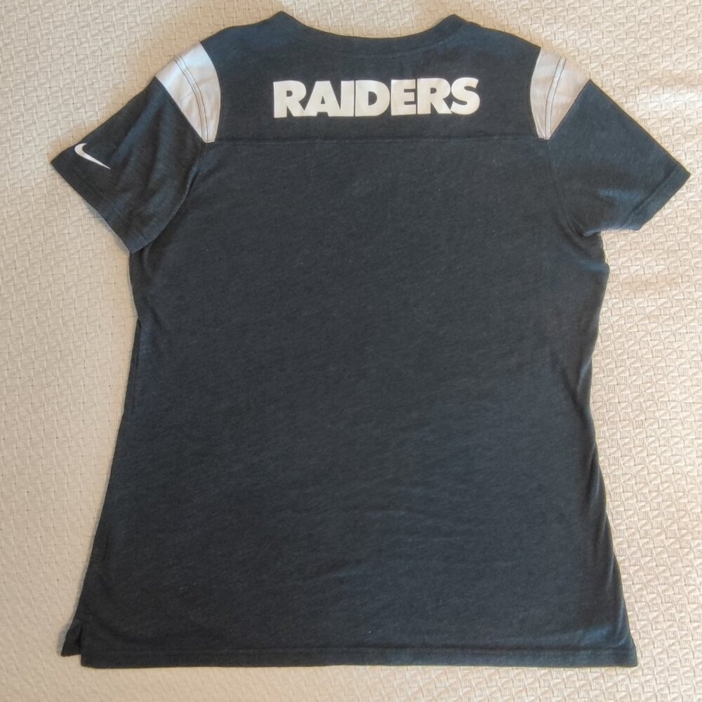 Nike Raiders T-Shirt XL Las Vegas NFL Vintage - Picture 2 of 7